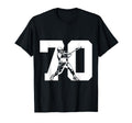 Number 70 Years Baseball 70Th Birthday T-Shirt - Unique Graphic Men Women - T-Shirt, Sweatshirt, Hoodie