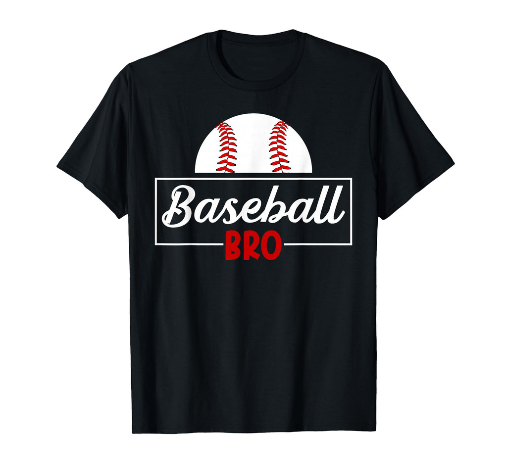 Baseball Bro Proud Baseball Brother T-Shirt - Custom Art Print Men Women - T-Shirt, Sweatshirt, Hoodie