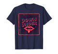 Lesbians Eat What Down Under Diner Navy T-Shirt - Graphic Print Men Women - T-Shirt, Sweatshirt, Hoodie