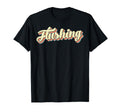 Flushing Art Baseball Font T-Shirt - Trendy Graphic for Adults - T-Shirt, Sweatshirt, Hoodie