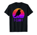 F Caw F Black Crow Black Bird Sunset F Caw F T-Shirt - Graphic Print Unisex - T-Shirt, Sweatshirt, Hoodie