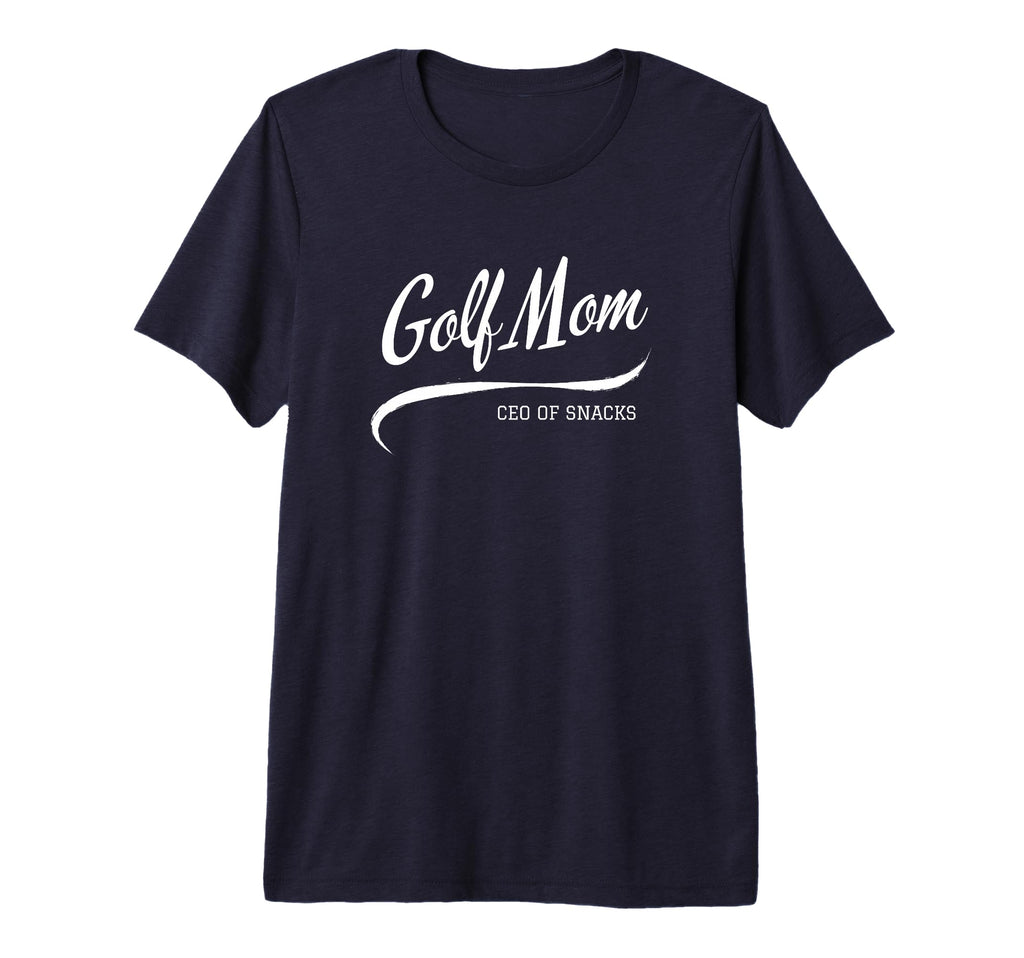 Womens Golf Mom Proud Golf Mama Game T-Shirt - Unique Graphic for Adults - T-Shirt, Sweatshirt, Hoodie