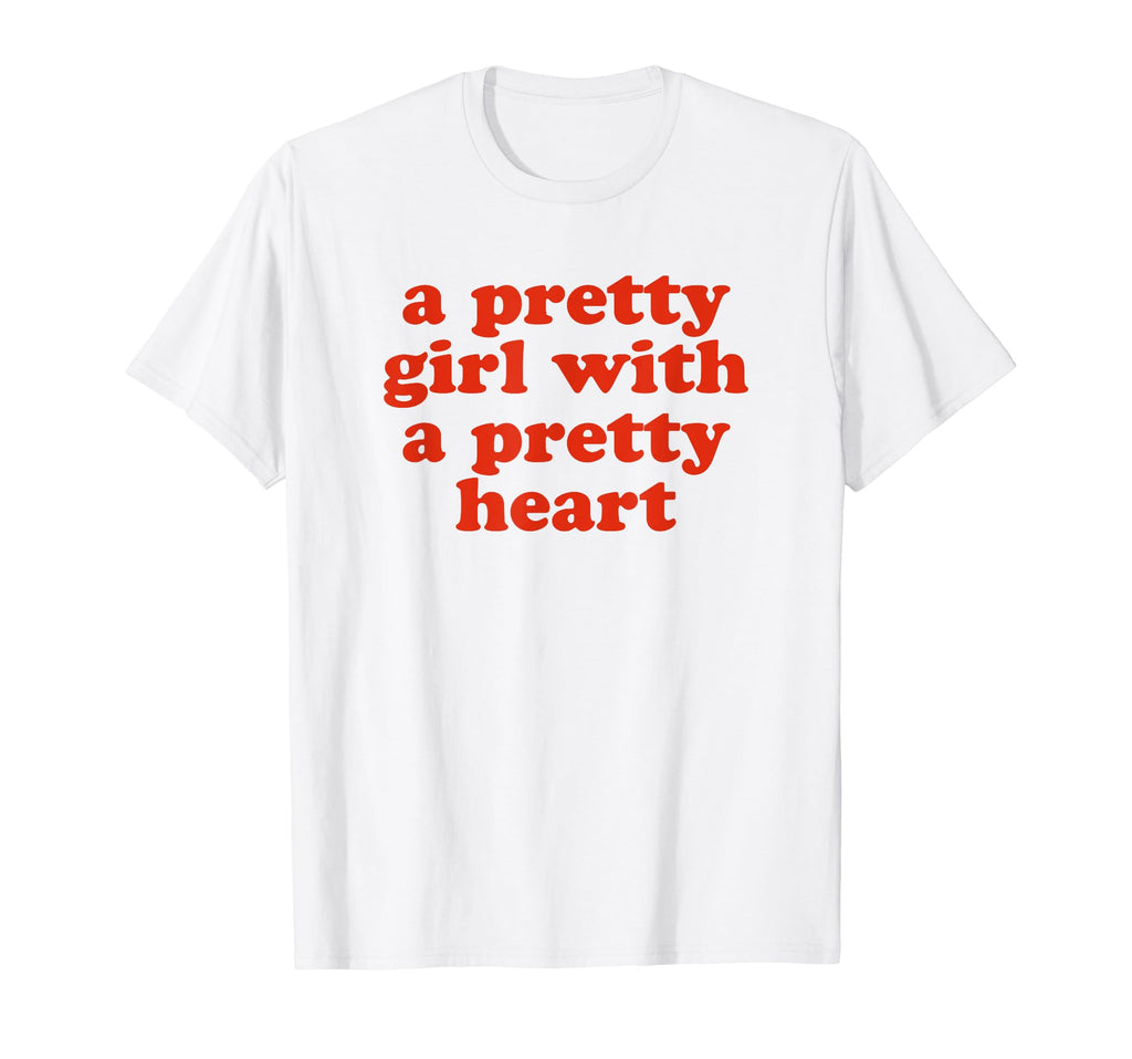 Pretty Pretty Heart Y2K Aesthetic T-Shirt - Unique Graphic for Adults - T-Shirt, Sweatshirt, Hoodie