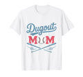 Dugout Mom Funny Baseball Sports Moms T-Shirt - Streetwear Style Unisex - T-Shirt, Sweatshirt, Hoodie