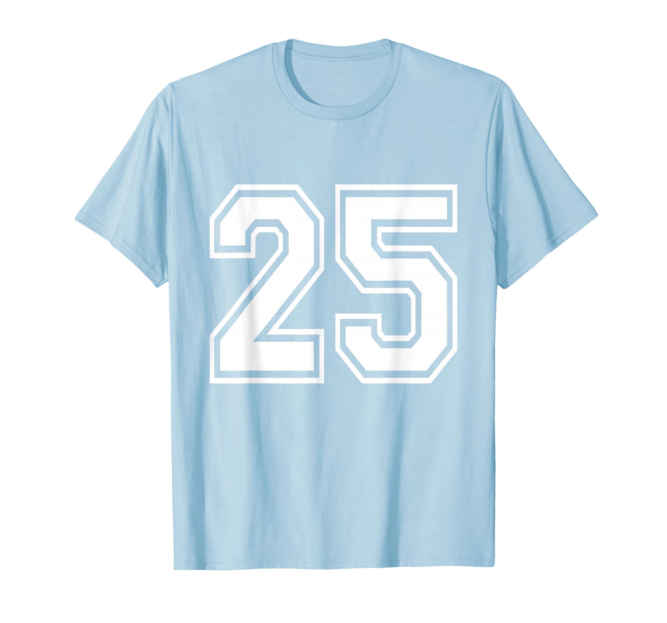 Number 25 Varsity Sports Team Jersey T-Shirt - Streetwear Style Unisex - T-Shirt, Sweatshirt, Hoodie
