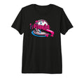 Baseball Mama Bat And Ball Drip Tri T-Shirt - Trendy Graphic Men Women - T-Shirt, Sweatshirt, Hoodie
