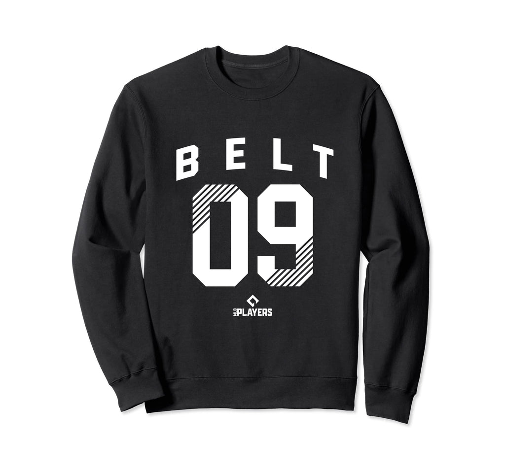Brandon Belt 9 San Francisco Mlbpa Sweatshirt - Trendy Graphic for Adults - T-Shirt, Sweatshirt, Hoodie