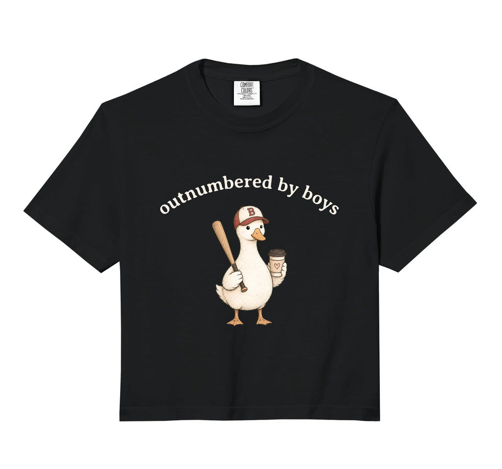 Outnumbered Funny Mom Goose Baseball Hoodie - Streetwear Style Unisex - T-Shirt, Sweatshirt, Hoodie