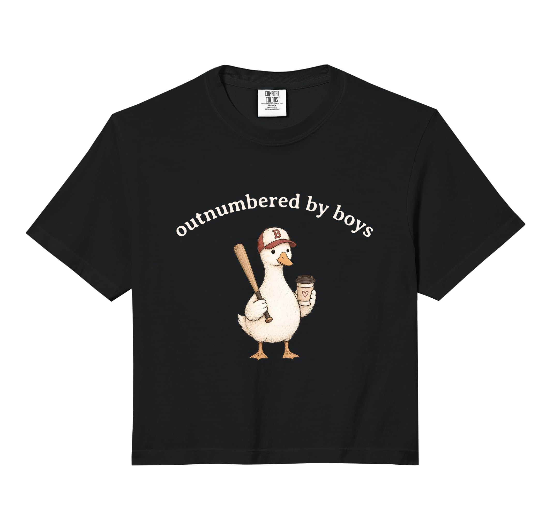 Outnumbered Funny Mom Goose Baseball Hoodie - Streetwear Style Unisex - T-Shirt, Sweatshirt, Hoodie