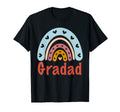 Gradad Birthday Rainbow Boho Gradad T-Shirt - Unique Graphic Men Women - T-Shirt, Sweatshirt, Hoodie