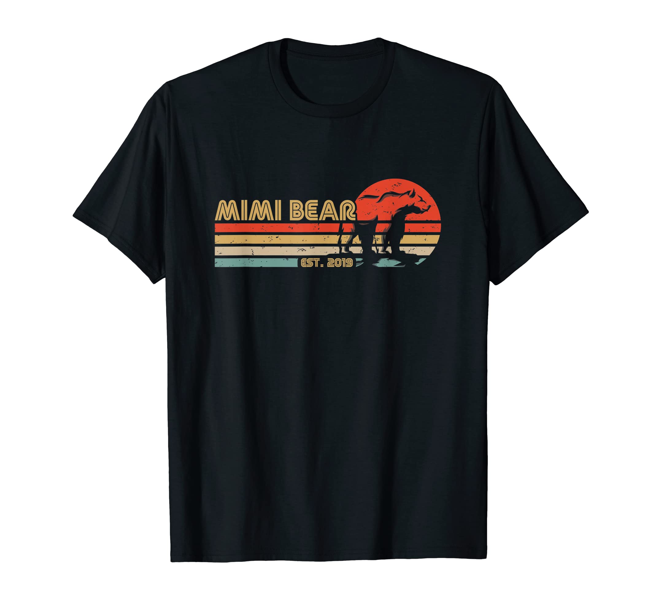 Mimi Bear Est 2019 Promoted To New T-Shirt - Novelty Apparel for Adults - T-Shirt, Sweatshirt, Hoodie