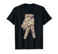 Baseball Camo Baseball Glove Sports Game T-Shirt - Custom Art Print Unisex - T-Shirt, Sweatshirt, Hoodie