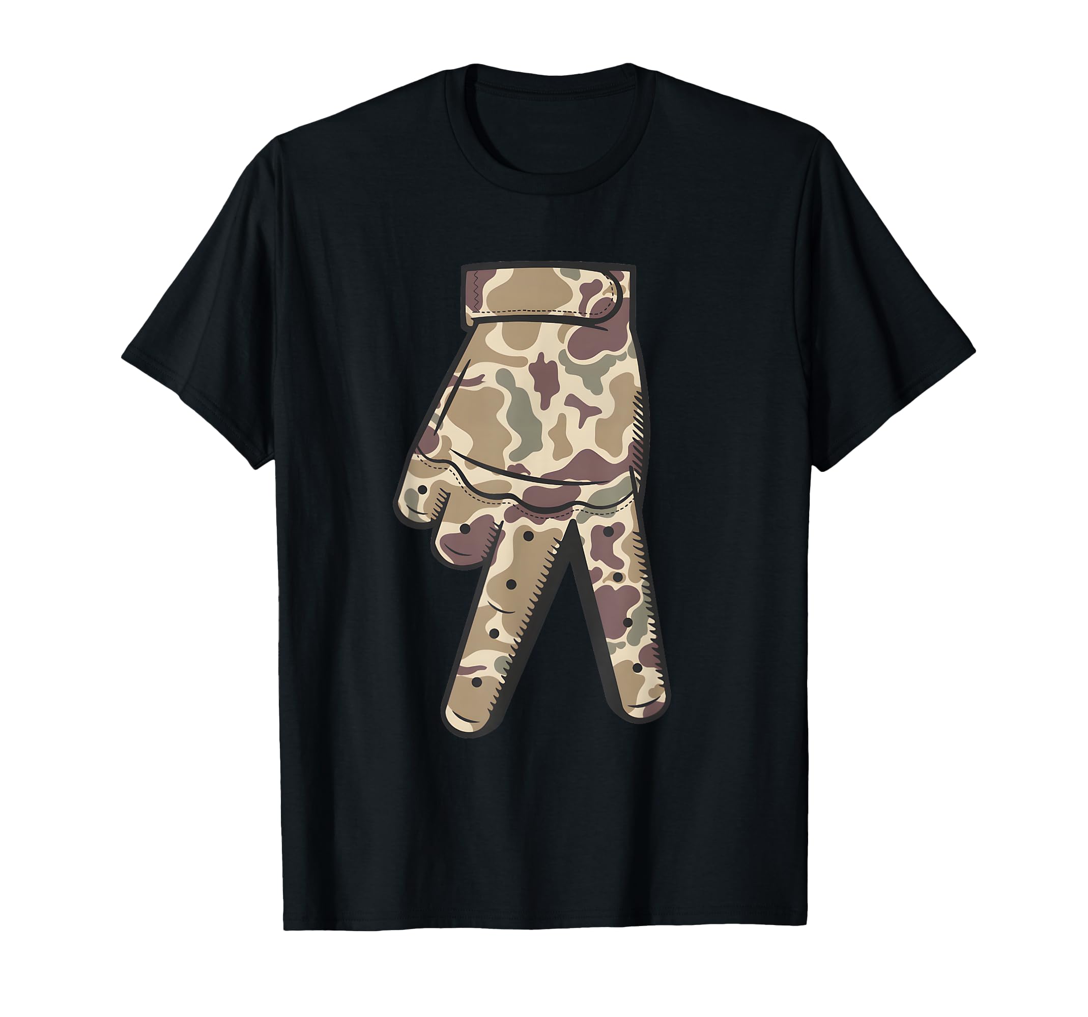Baseball Camo Baseball Glove Sports Game T-Shirt - Custom Art Print Unisex - T-Shirt, Sweatshirt, Hoodie