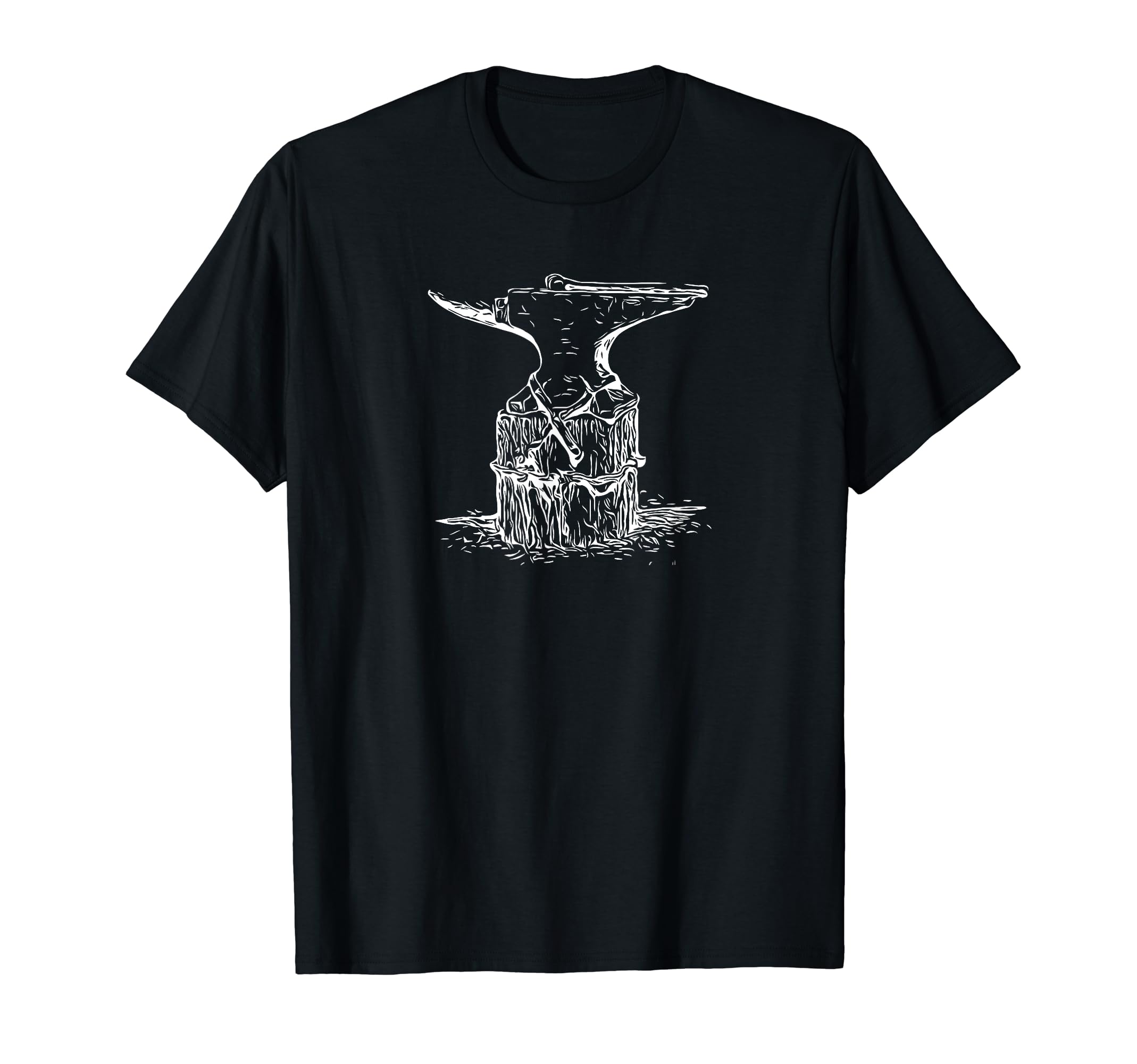 Distressed Blacksmithing Forge T-Shirt - Casual Everyday Wear for Adults - T-Shirt, Sweatshirt, Hoodie