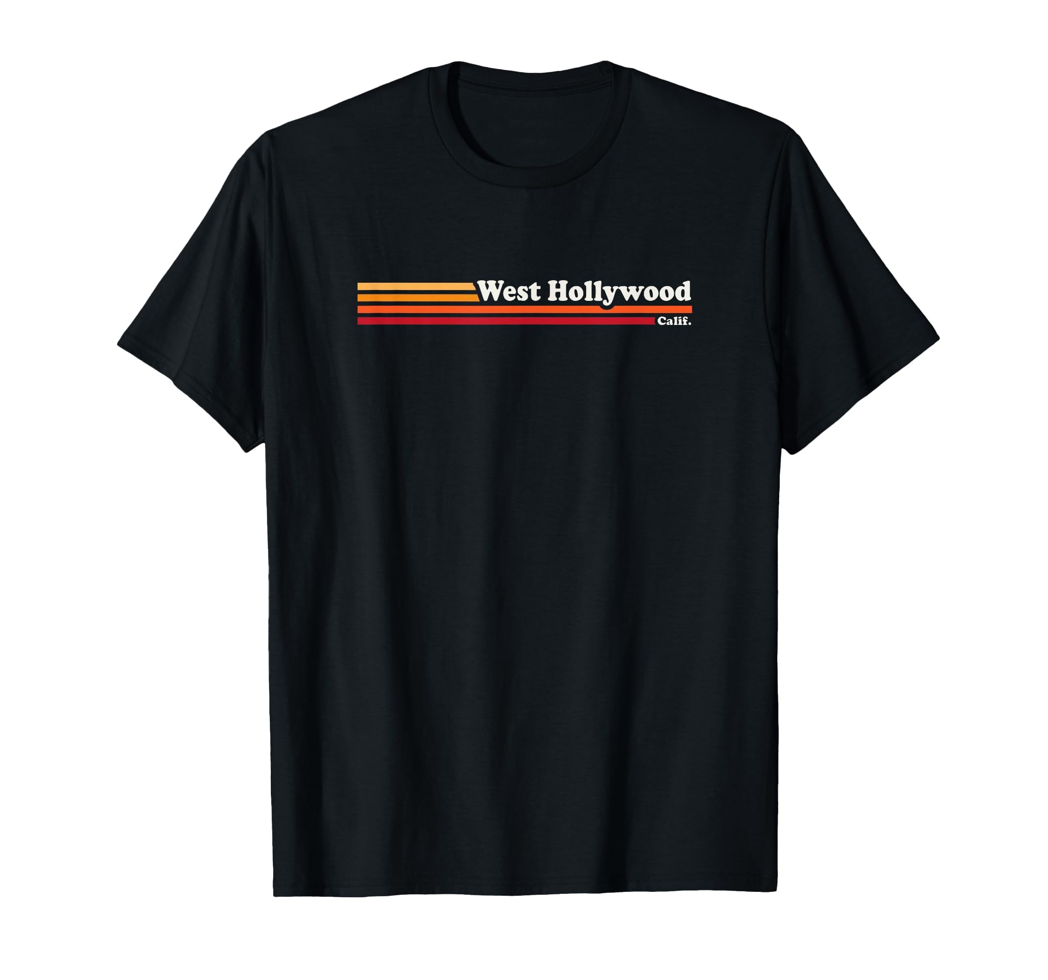 1980S West Hollywood California T-Shirt - Fun Novelty Design Men Women - T-Shirt, Sweatshirt, Hoodie