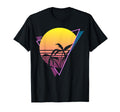 Sunset Palm Trees Synthwave T-Shirt - Aesthetic Graphic for Adults - T-Shirt, Sweatshirt, Hoodie