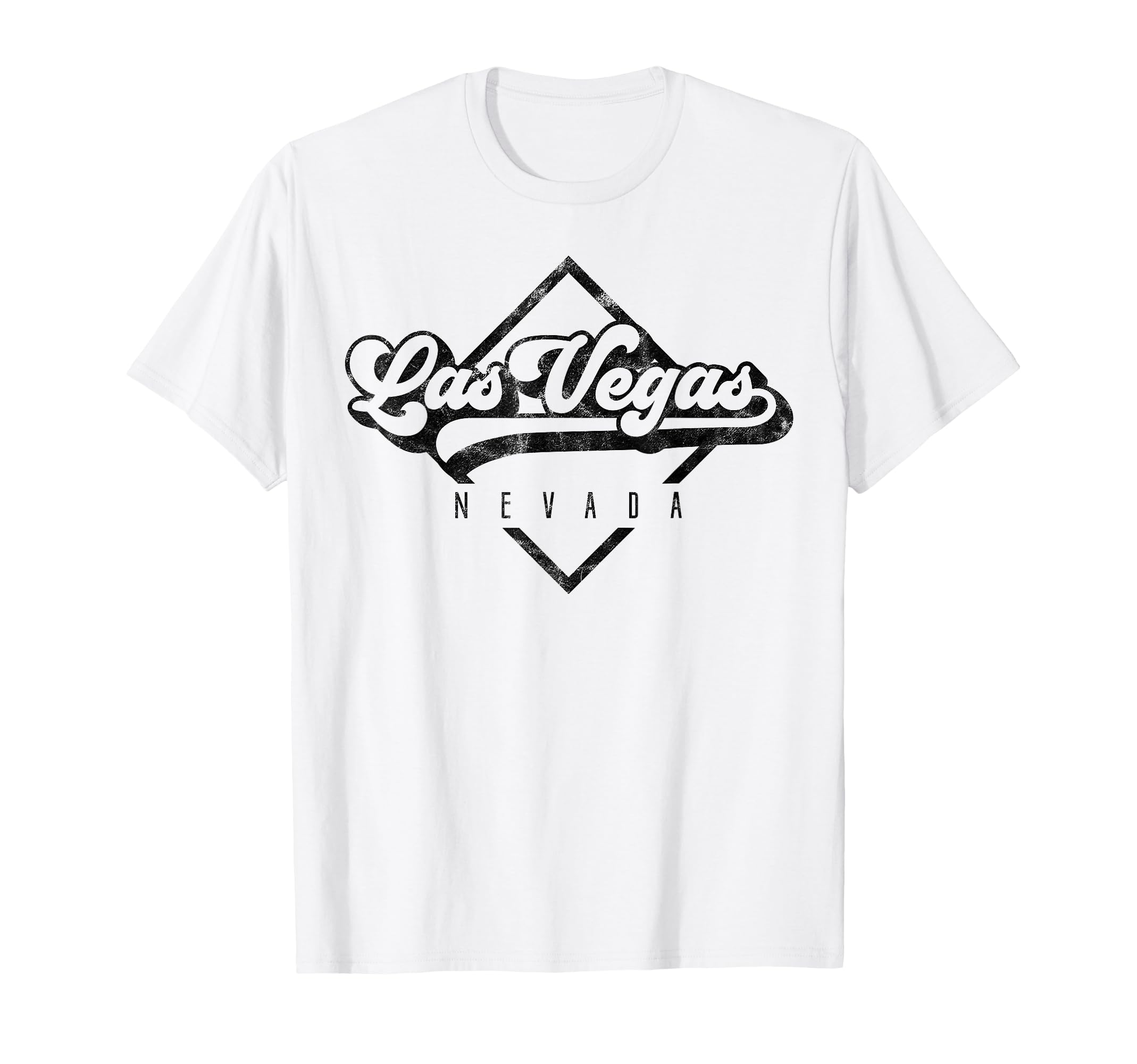 Las Vegas Nevada Distressed 70S 80S T-Shirt - Unique Graphic Men Women - T-Shirt, Sweatshirt, Hoodie