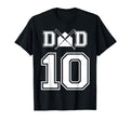 Number 10 Players Biggest Fan Baseball T-Shirt - Graphic Print for Adults - T-Shirt, Sweatshirt, Hoodie
