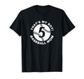 Baseball Mom 5 Favorite Player Mothers T-Shirt - Aesthetic Graphic Unisex - T-Shirt, Sweatshirt, Hoodie