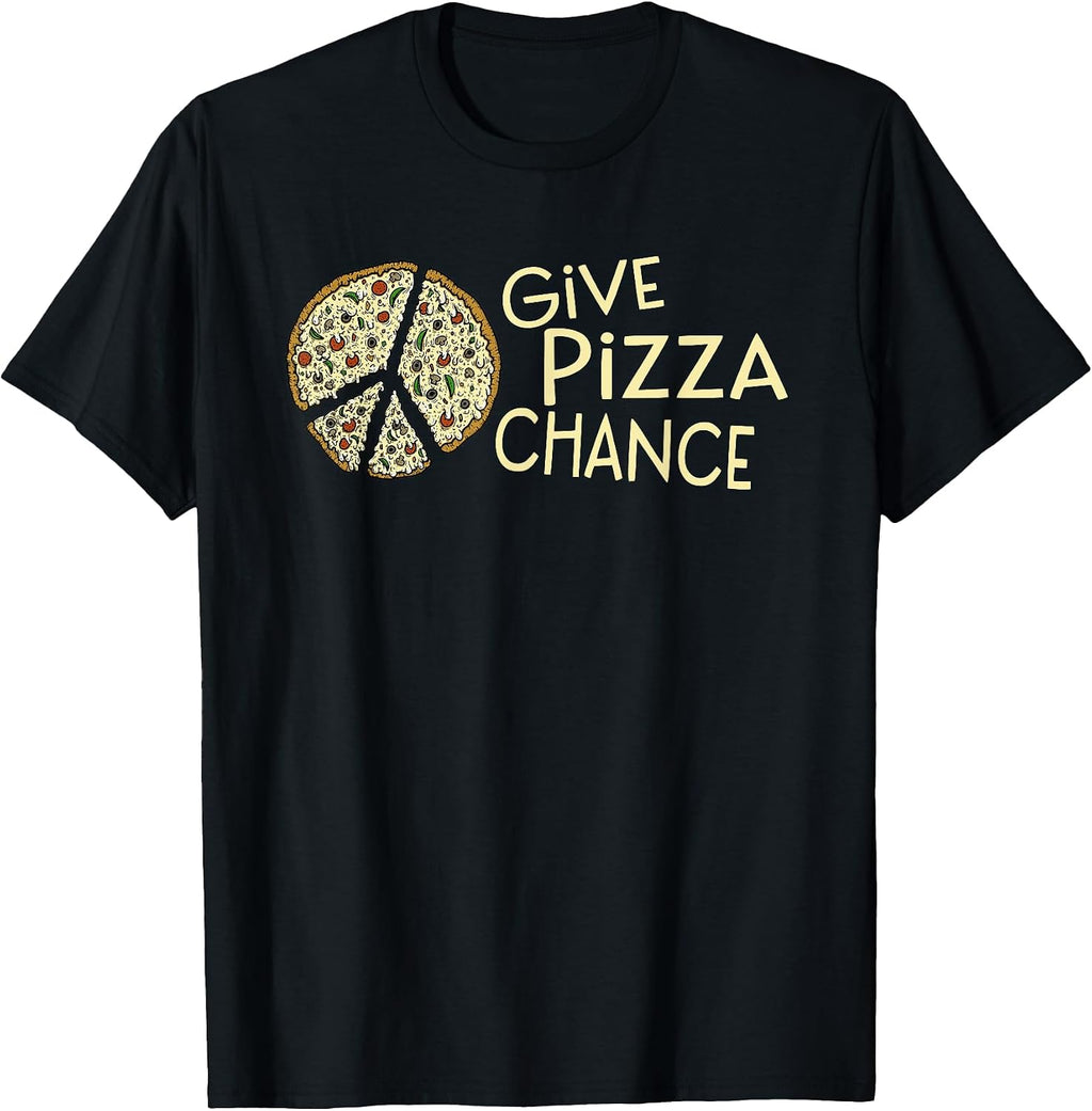 Jitterfly Peace Pizza - Adult & Kids T-Shirts, Sweatshirts & Hoodies apparel design preview 1