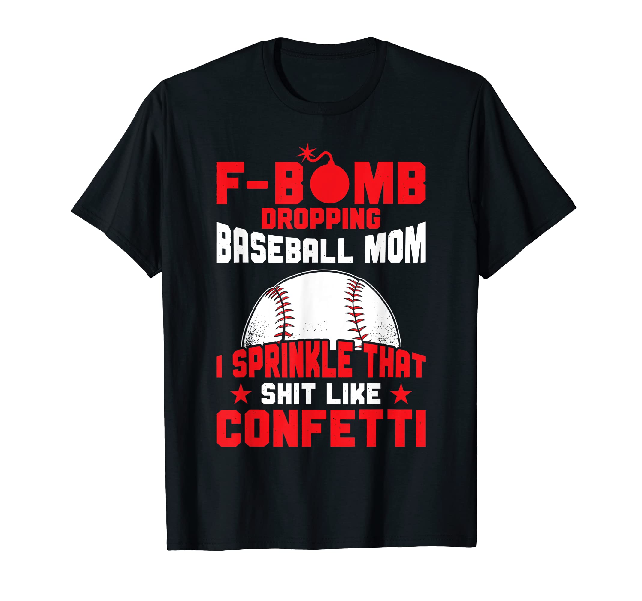 Mens Baseball Mothers Day F Bomb T-Shirt - Streetwear Style Men Women - T-Shirt, Sweatshirt, Hoodie
