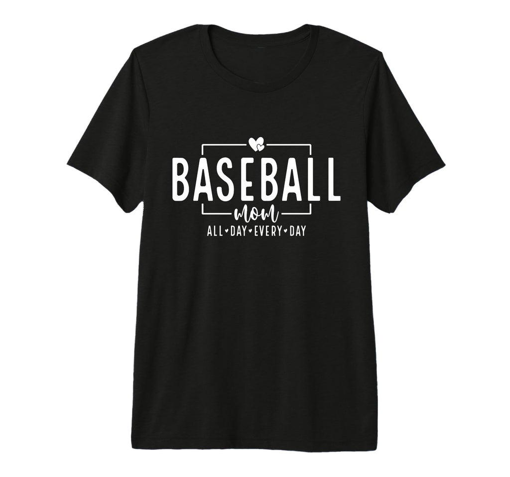 Baseball Mama Baseball Mom Era Tri Blend T-Shirt - Trendy Graphic Unisex - T-Shirt, Sweatshirt, Hoodie