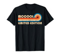 Mccool 70S 80S Sunset Stripe T-Shirt - Minimalist Print for Adults - T-Shirt, Sweatshirt, Hoodie