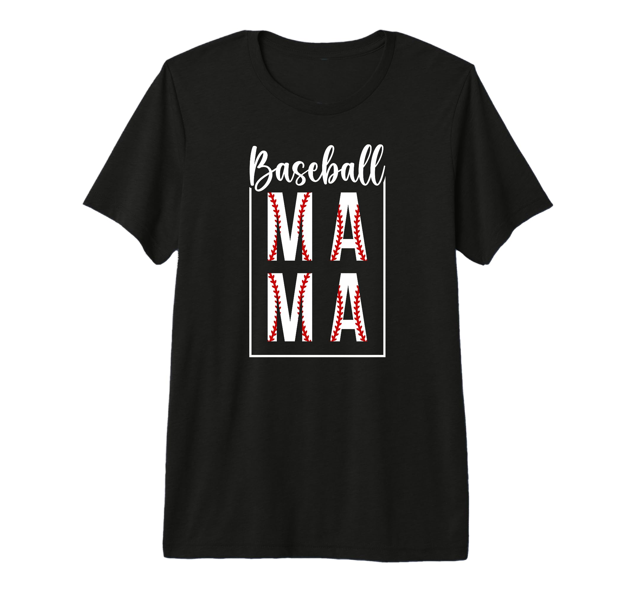 Baseball Mama Baseball Mom Baseball T-Shirt - Casual Everyday Wear Unisex - T-Shirt, Sweatshirt, Hoodie