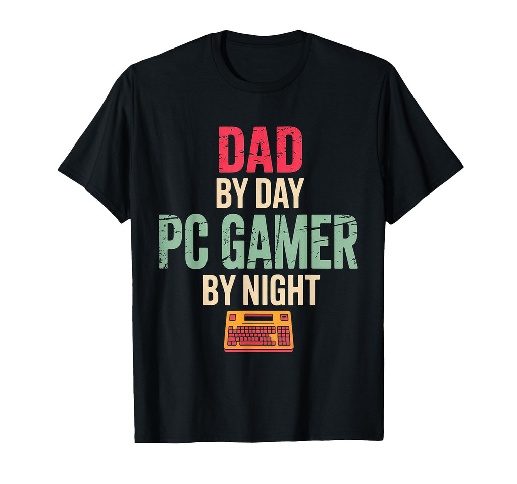 Dad Day Pc Gamer Night Gifts Gaming Dads T-Shirt - Graphic Print for Adults - T-Shirt, Sweatshirt, Hoodie