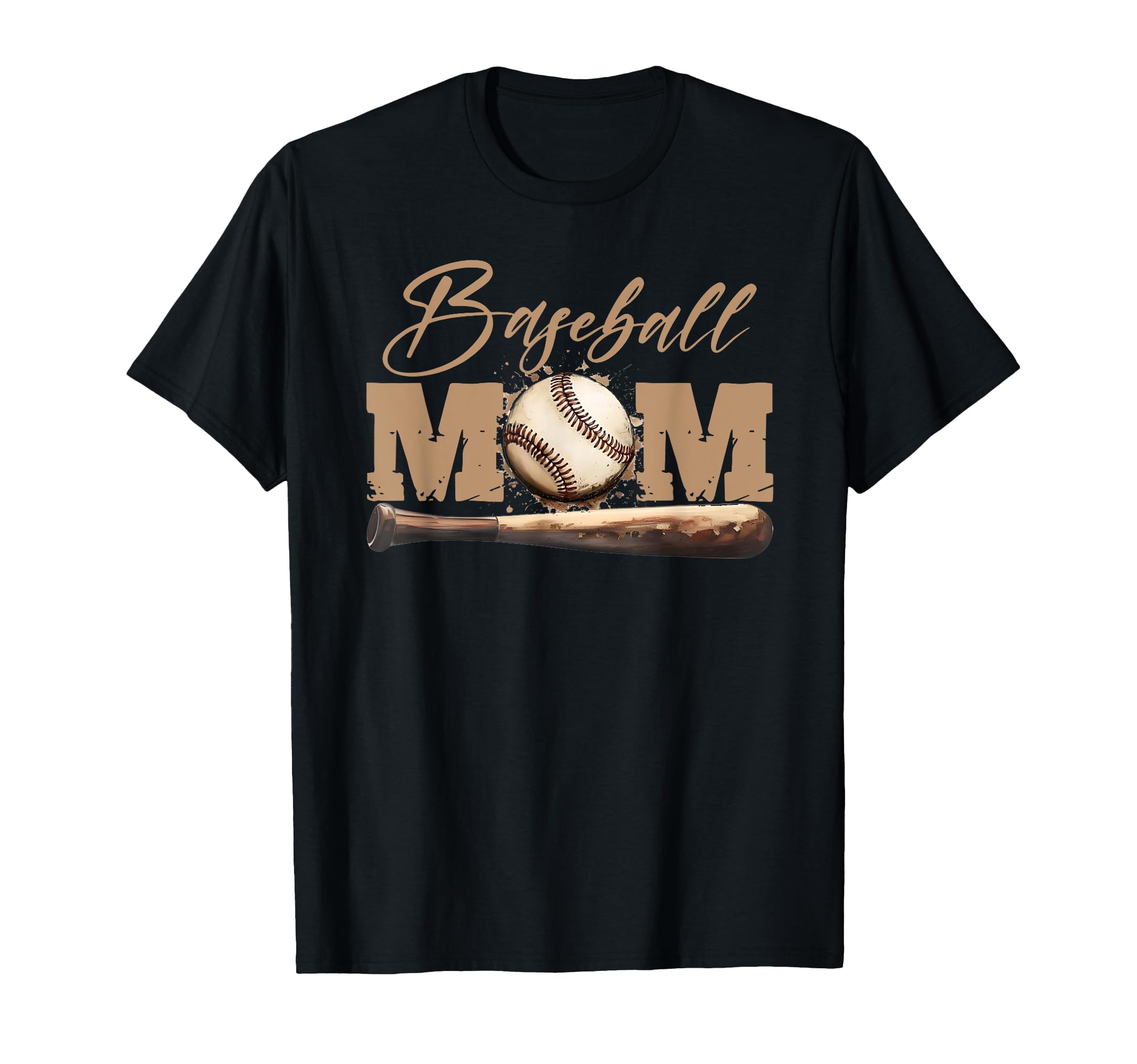 Baseball Mom Sport Mother Life Game Day T-Shirt - Custom Art Print Unisex - T-Shirt, Sweatshirt, Hoodie