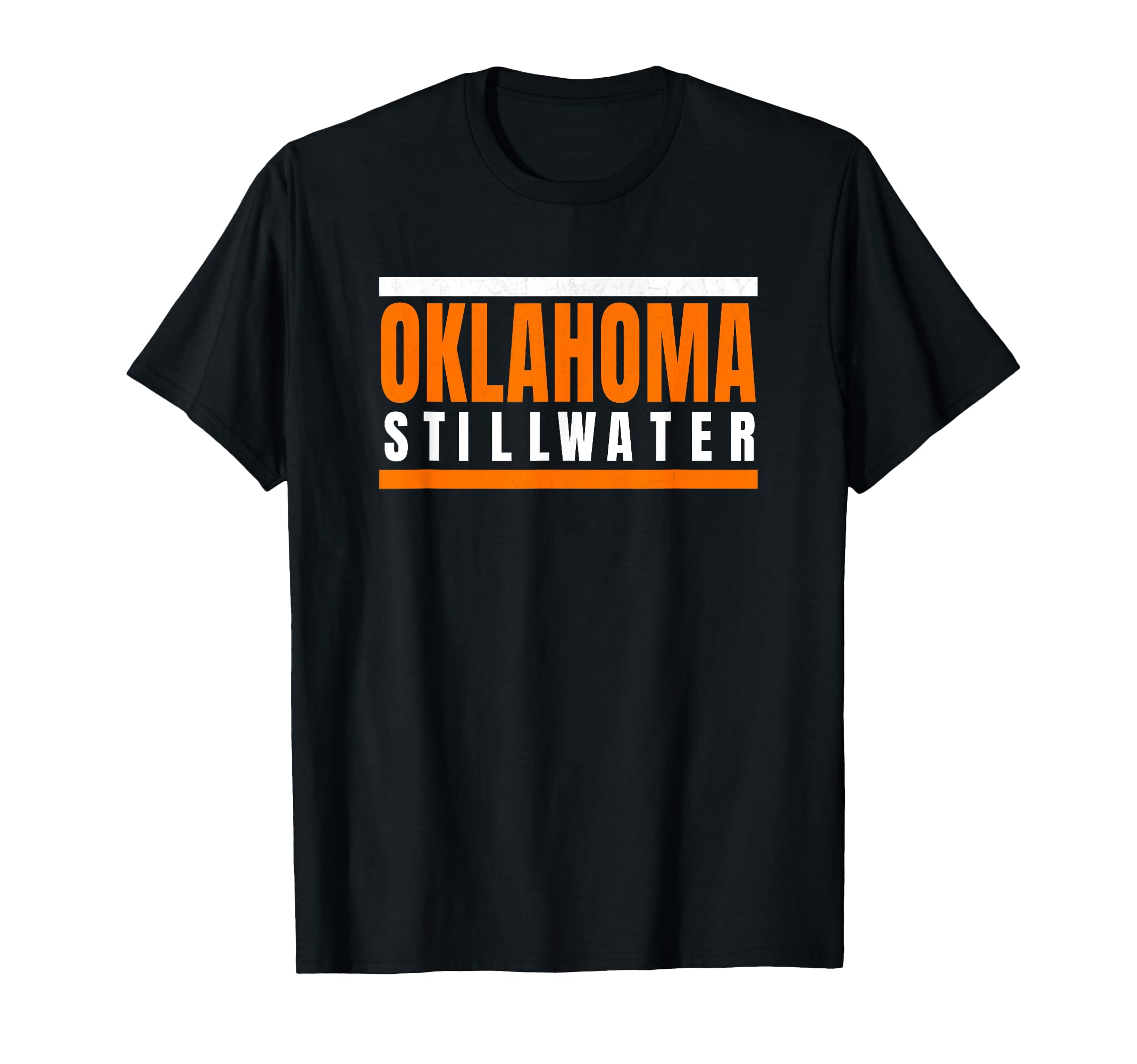 Fun Stillwater Oklahoma Orange Black T-Shirt - Aesthetic Graphic Unisex - T-Shirt, Sweatshirt, Hoodie