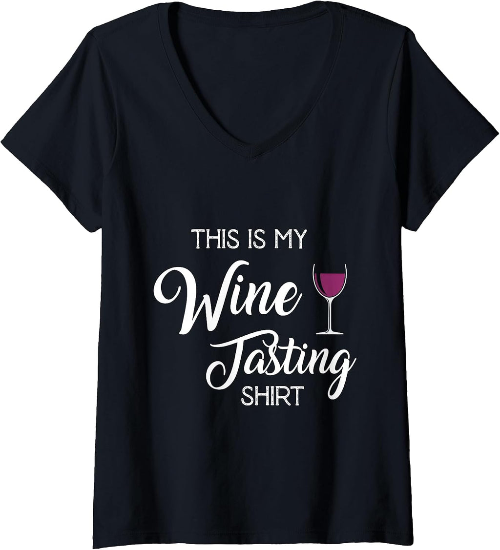 Funny Graphic M23T This Is My Wine Tasting Shi - Adult & Kids T-Shirts, Sweatshirts & Hoodies apparel design preview 1