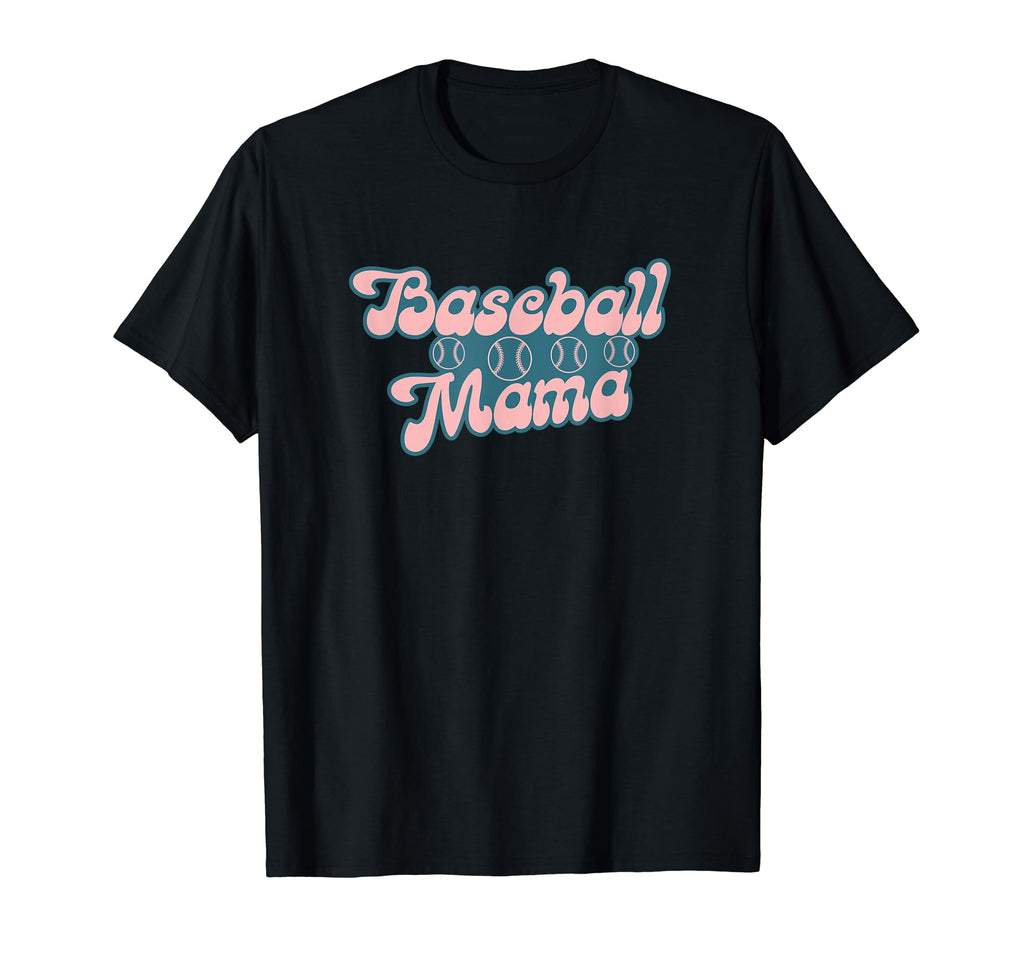 Baseball Mama Baseball T-Shirt - Fun Novelty Design for Adults - T-Shirt, Sweatshirt, Hoodie