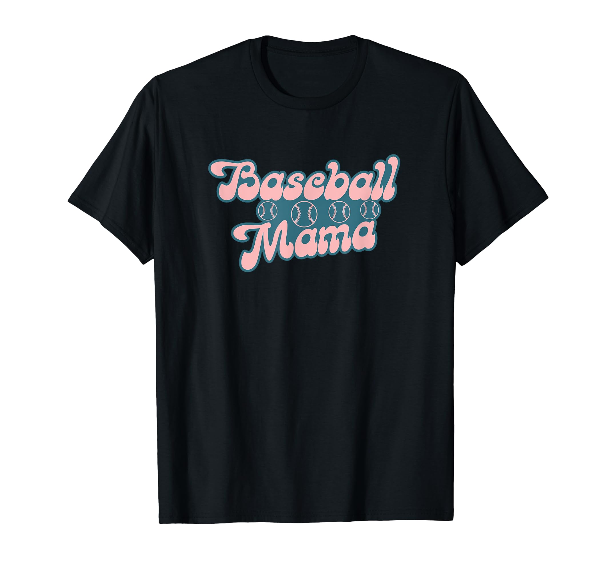 Baseball Mama Baseball T-Shirt - Fun Novelty Design for Adults - T-Shirt, Sweatshirt, Hoodie