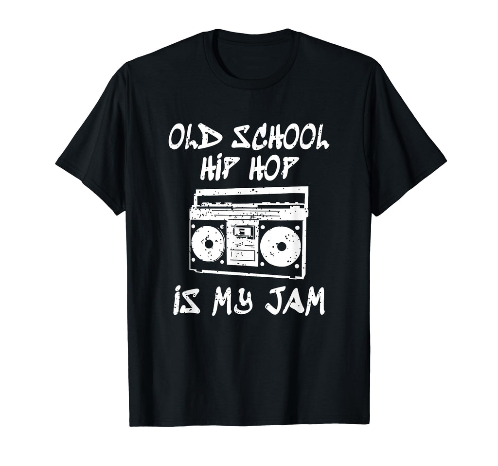 90S Hip Hop Old School Boombox Music T-Shirt - Custom Art Print Men Women - T-Shirt, Sweatshirt, Hoodie