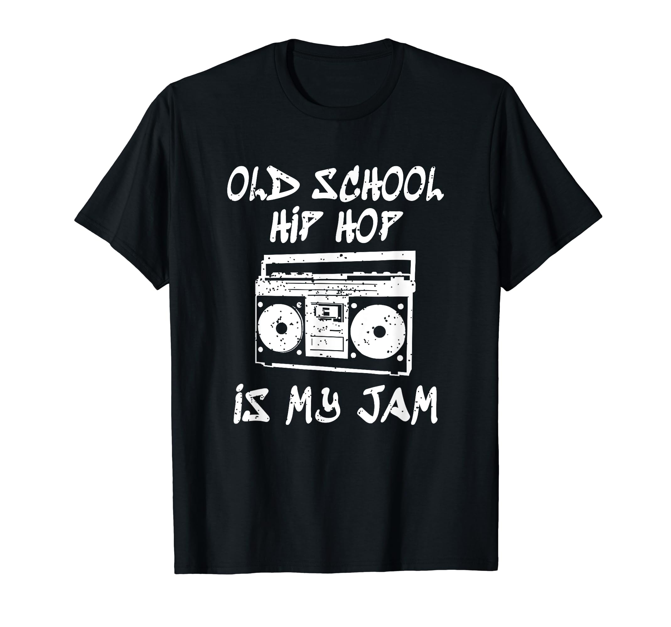 90S Hip Hop Old School Boombox Music T-Shirt - Custom Art Print Men Women - T-Shirt, Sweatshirt, Hoodie