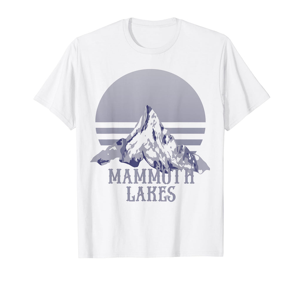Mammoth Lakes Distressed Mountains Hoodie - Graphic Print Unisex - T-Shirt, Sweatshirt, Hoodie