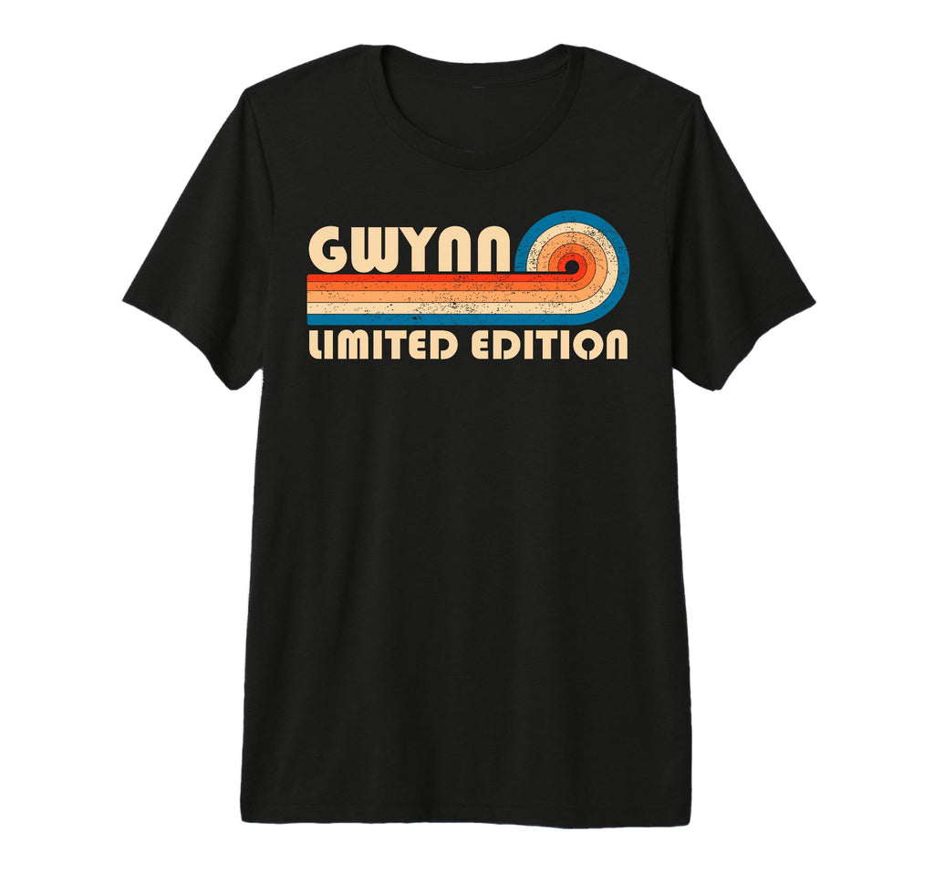 Gwynn 70S 80S Sunset Stripe Tri Blend T-Shirt - Fun Novelty Design Unisex - T-Shirt, Sweatshirt, Hoodie