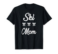 Ski Mom Skier Ski Racer Skiing Fan T-Shirt - Fun Novelty Design Men Women - T-Shirt, Sweatshirt, Hoodie