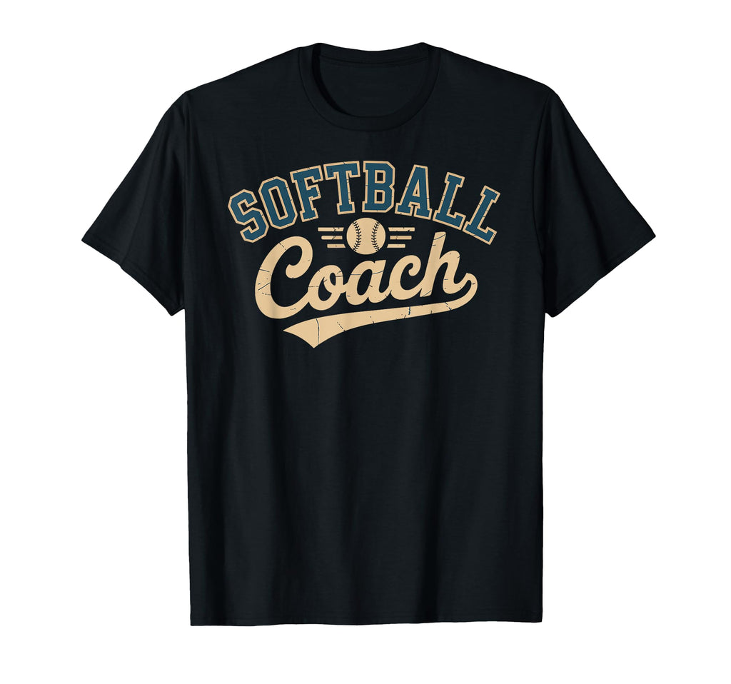 Funny Softball Coach Coaching Hoodie - Novelty Apparel for Adults - T-Shirt, Sweatshirt, Hoodie