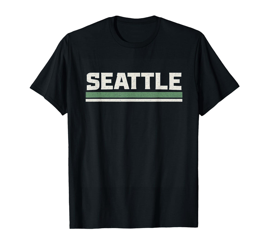 Seattle Washington Seattle Stripe T-Shirt - Unique Graphic Men Women - T-Shirt, Sweatshirt, Hoodie