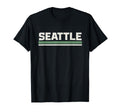 Seattle Washington Seattle Stripe T-Shirt - Unique Graphic Men Women - T-Shirt, Sweatshirt, Hoodie