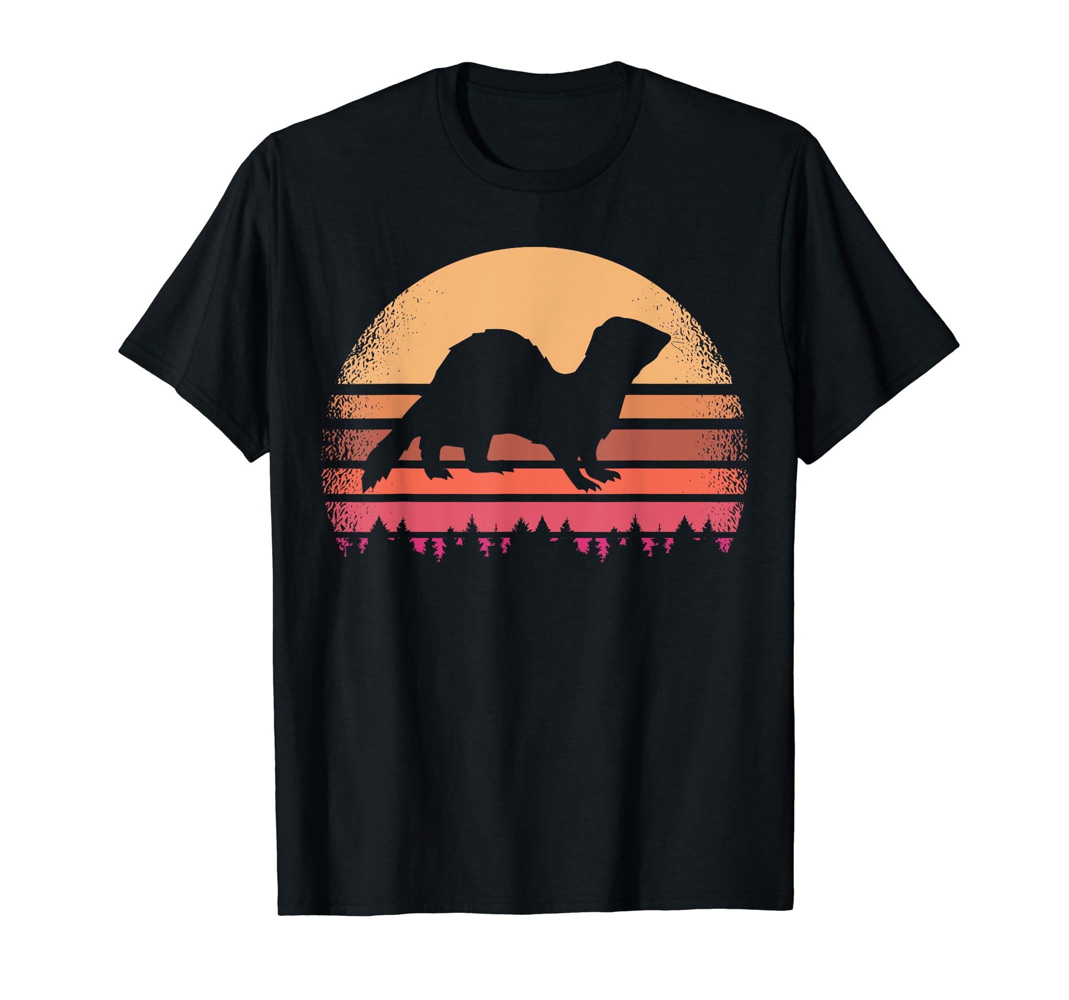 National Ferret Day 70S 80S T-Shirt - Casual Everyday Wear for Adults - T-Shirt, Sweatshirt, Hoodie