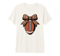 Coquette Football Football Mom Game Day T-Shirt - Trendy Graphic Unisex - T-Shirt, Sweatshirt, Hoodie