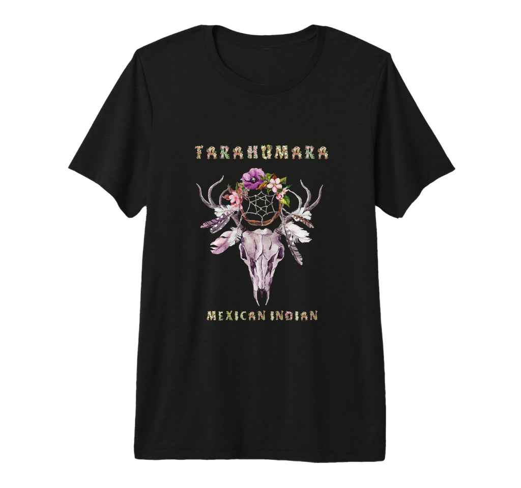 Tarahumara Mexican Indian Tribe Boho T-Shirt - Minimalist Print Unisex - T-Shirt, Sweatshirt, Hoodie