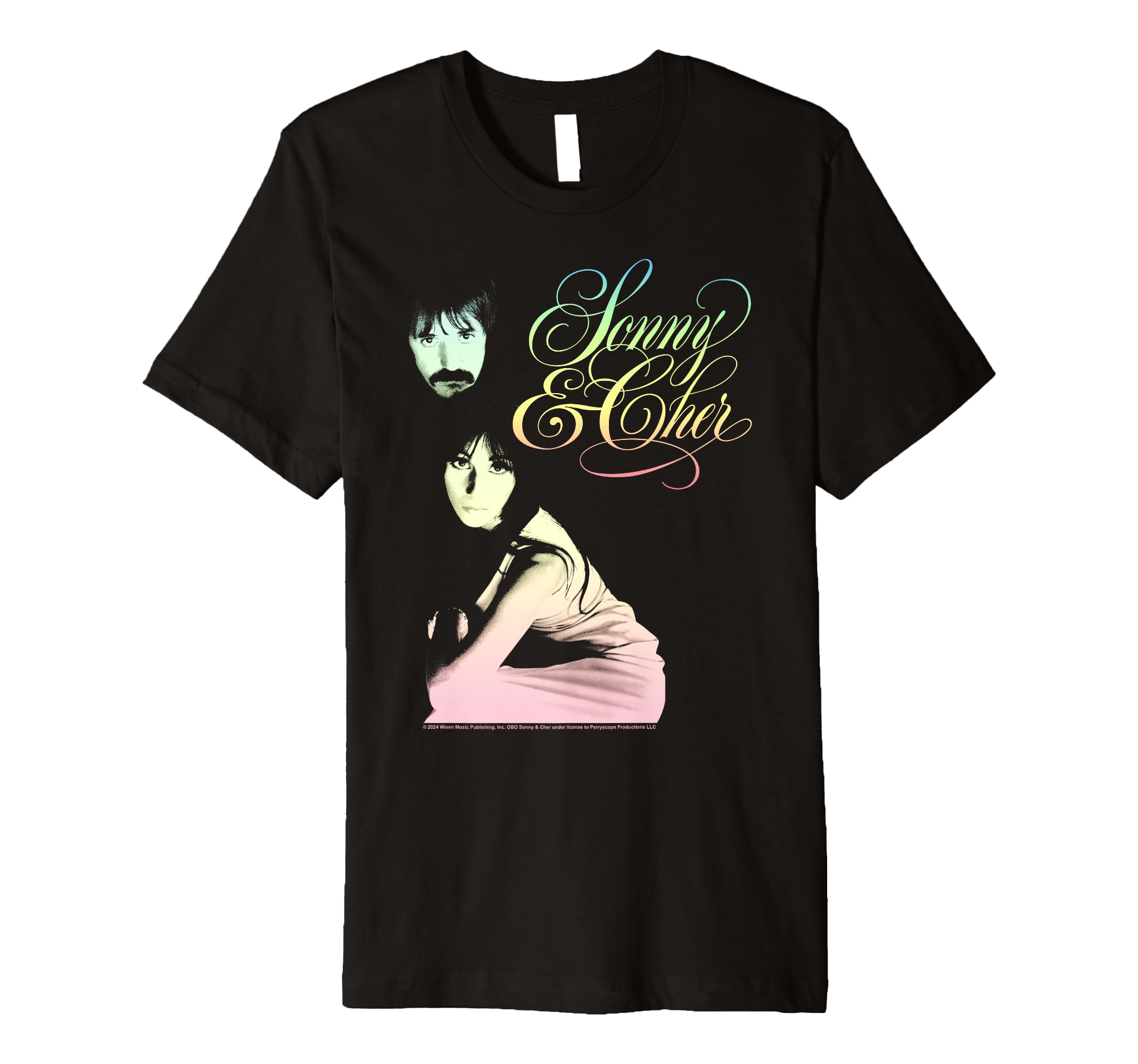 Sonny And Cher Two Us T-Shirt - Novelty Apparel for Adults - T-Shirt, Sweatshirt, Hoodie