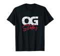 Og Status Hiphop Rap Music 80S 90S T-Shirt - Minimalist Print for Adults - T-Shirt, Sweatshirt, Hoodie