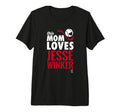 Jesse Winker This Mom Loves Tri Blend T-Shirt - Novelty Apparel Unisex - T-Shirt, Sweatshirt, Hoodie