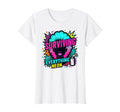 80S Neon Survival Womens Nostalgic T-Shirt - Minimalist Print for Adults - T-Shirt, Sweatshirt, Hoodie