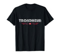 Trondheim Norway 70S 80S Type T-Shirt - Unique Graphic for Adults - T-Shirt, Sweatshirt, Hoodie